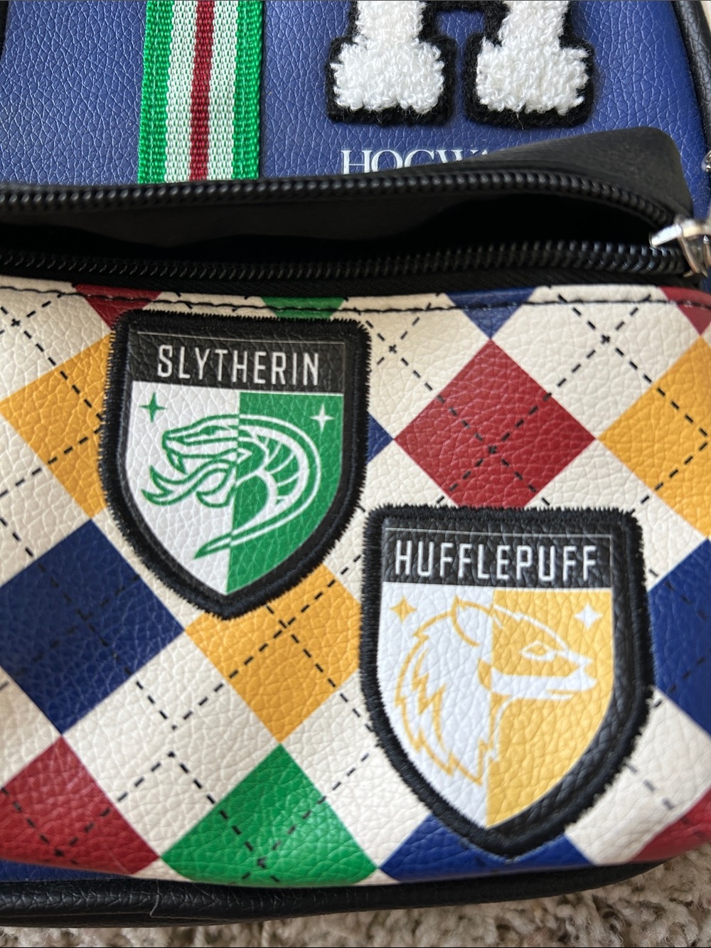 Harry Potter House Crest Multi-Color Mini Backpack - Picture 11 of 12